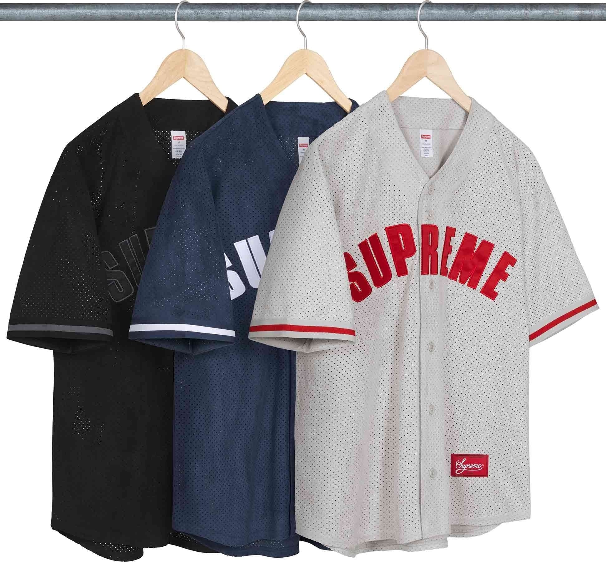 Ultrasuede Mesh Baseball Jersey